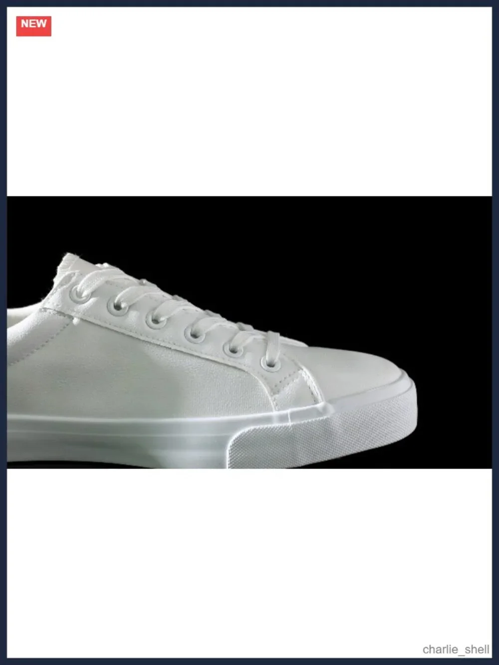 Mens White PU Leather Tennis Sneakers Water Resistant Slip Resistant Low Top